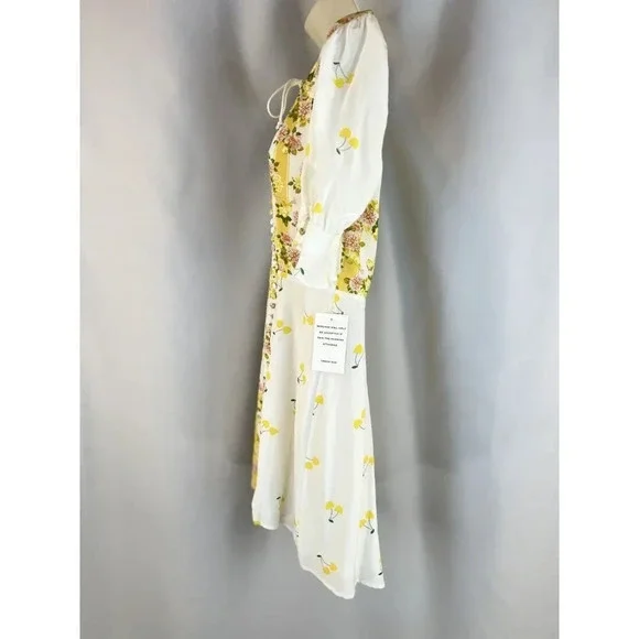 For Love & Lemons Savannah Wrap Mini Dress $228